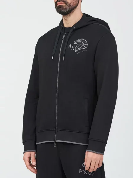 Спортивна кофта Armani Exchange чорна