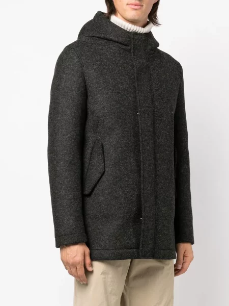 Kaput Manuel Ritz s kapuljačom siva