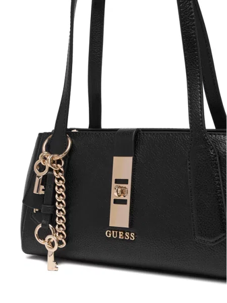 Τσάντα Guess Brooke μαύρο