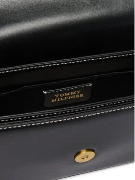 TOMMY HILFIGER Válltáska arany fekete