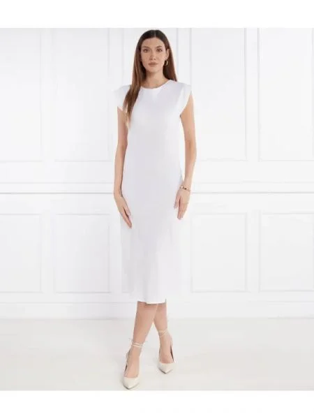 Marella De in rochie HIDALGO alb