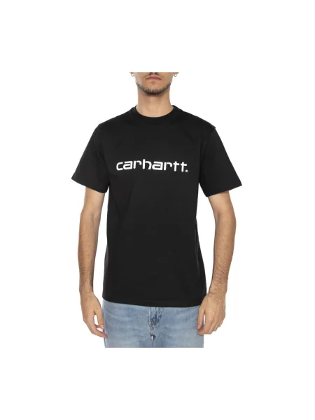 Jedwabna koszulka Carhartt Wip czarna