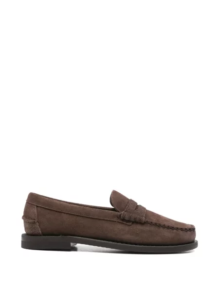Pantofi loafer Sebago țesuți maro