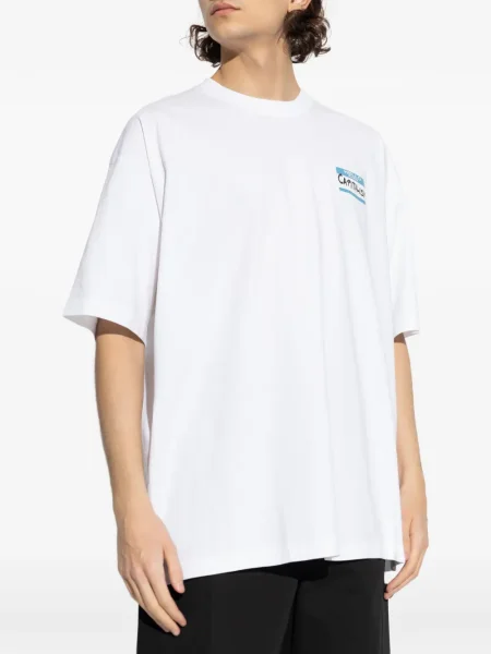 Tricou Vetements alb