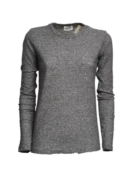 Tricou Isabel Marant cu dungi gri