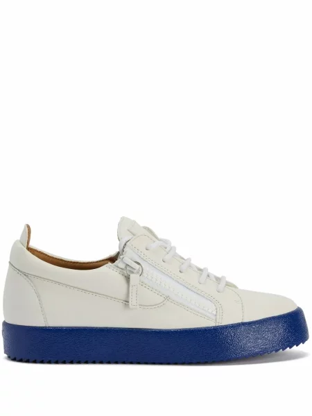 Sneakerși Giuseppe Zanotti Frankie alb