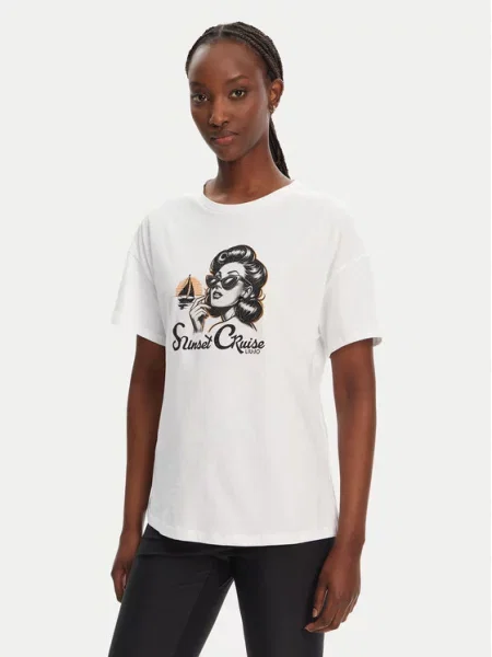 T-Shirt Liu Jo λευκό