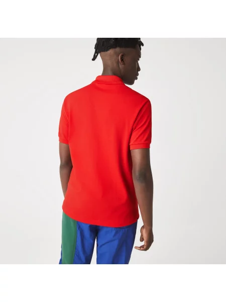Lacoste поло червоне