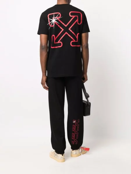 Tricou Off-white cu imagine alb