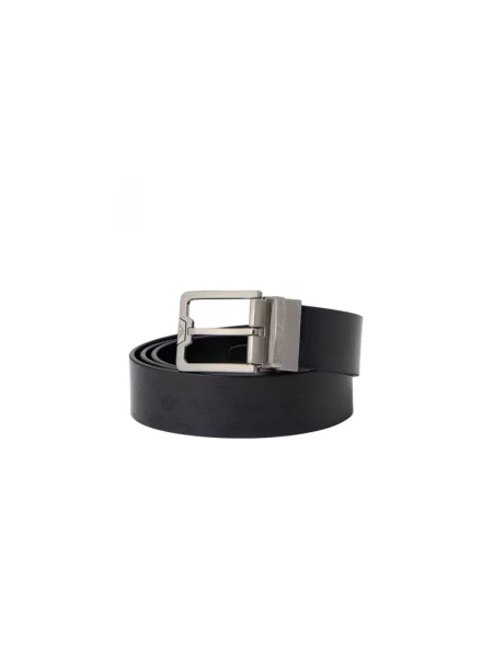 Pasek Emporio Armani czarny
