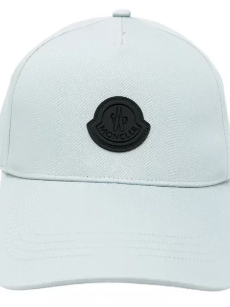 Căciulă Moncler cu autograf albastru
