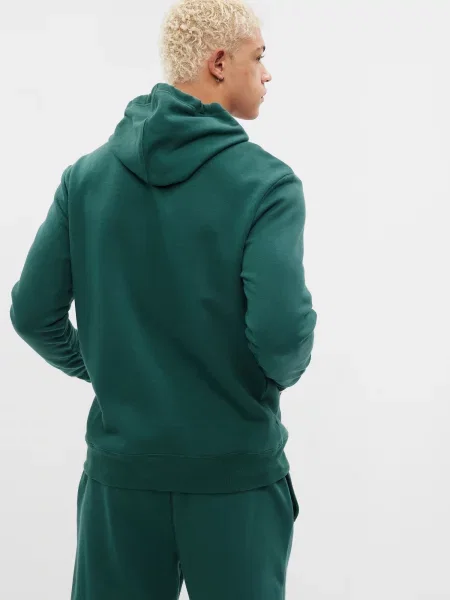 Pulover Gap cu glugă verde