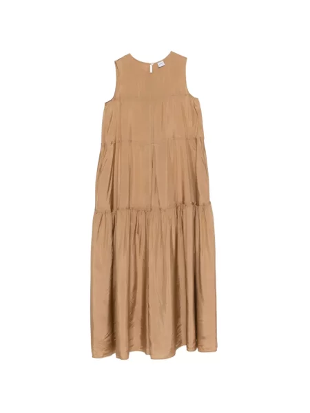 Rochie Aspesi fără mâneci maro