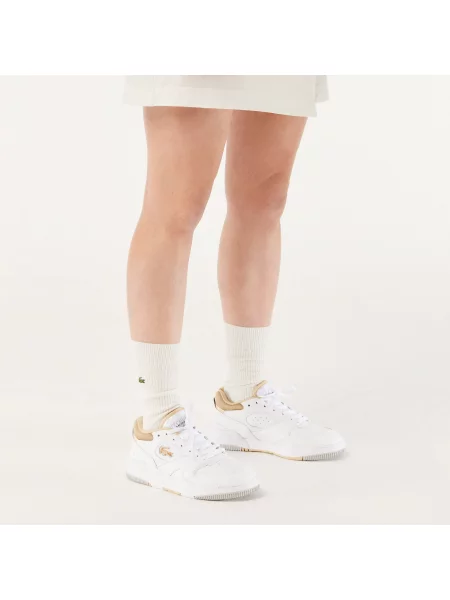 Lacoste Tenisówki Lineshot białe