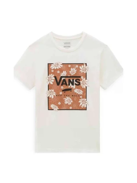 Koszulka Vans w kwiatki biała