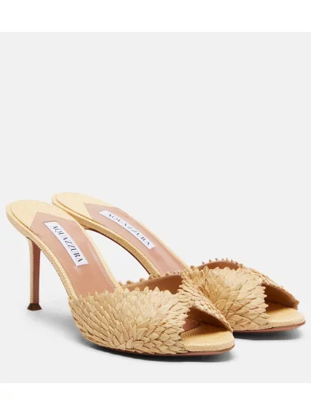 Mules Aquazzura bež