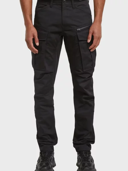 Штани карго G-star Raw чорні