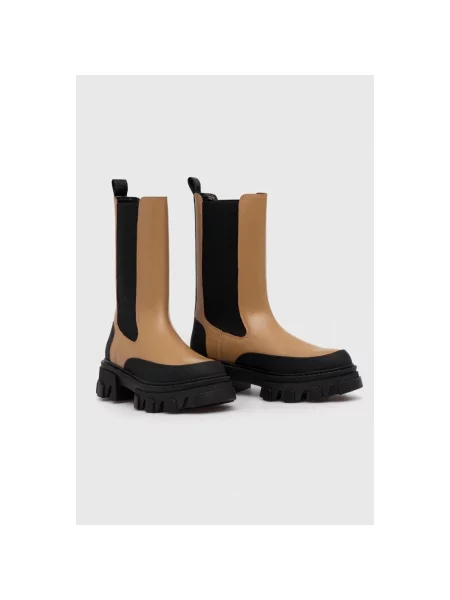 Buty do kostki Dkny brązowe