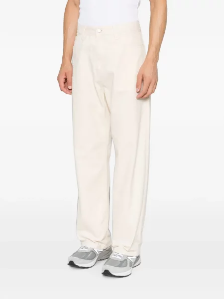 Pantaloni Carhartt Wip cu autograf