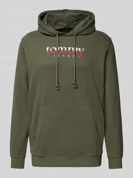 Bluza z kapturem o kroju regular fit z czystej bawełny Tommy Jeans