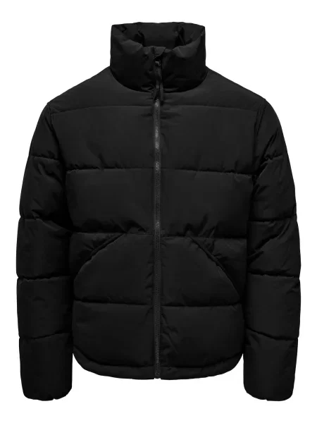Only & Sons Geacă de iarnă ONSPack' negru