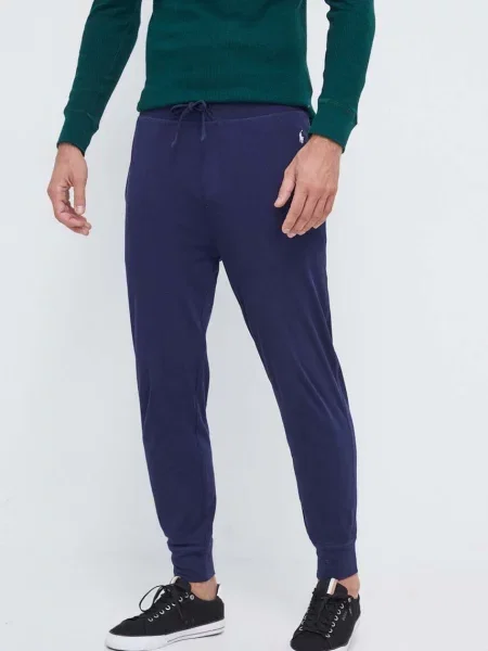 Hlače Polo Ralph Lauren mornarsko modra