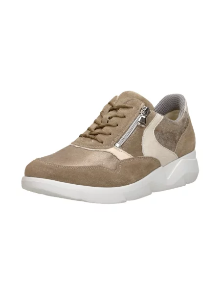 Sneakersy Waldläufer beżowe