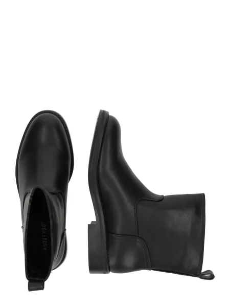 ABOUT YOU Botine Mathilda' negru