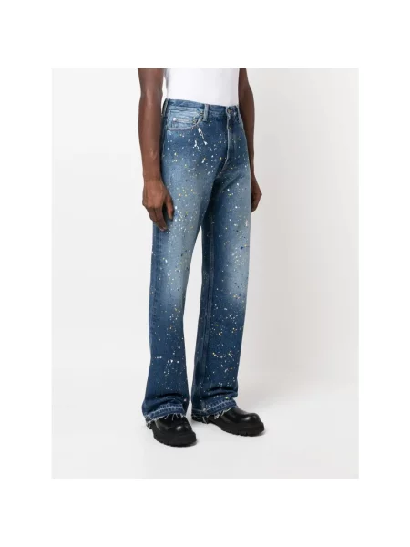 Szerokie jeansy Off-white białe