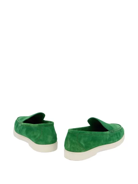 Pantofi loafer Moorer slip-on verde