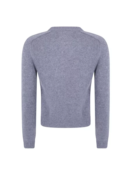 Sweter Kujten z kaszmiru niebieski