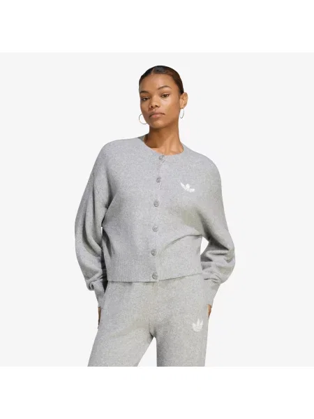 Pulover adidas Essentials Knit Cardigan Medium Grey Heather M gri