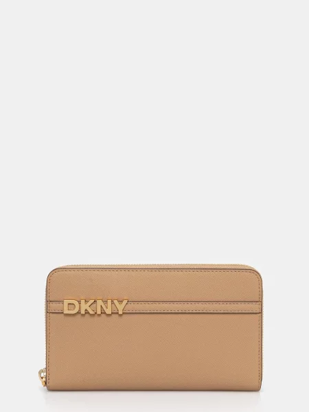 Шкіряний гаманець Dkny зелений
