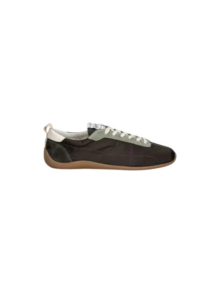 Sneakersy Kenzo skórzane brązowe