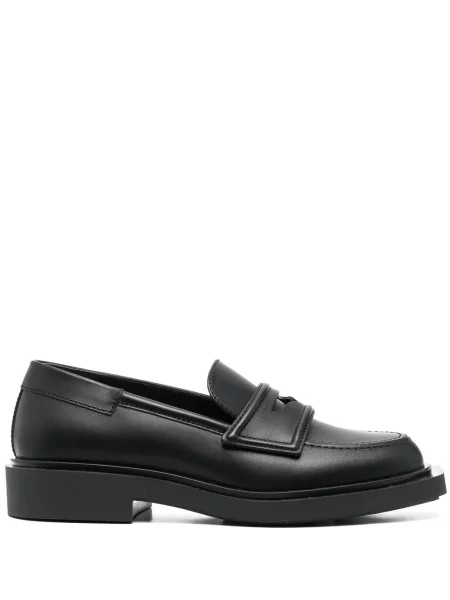 Pantofi loafer 3juin din piele negru