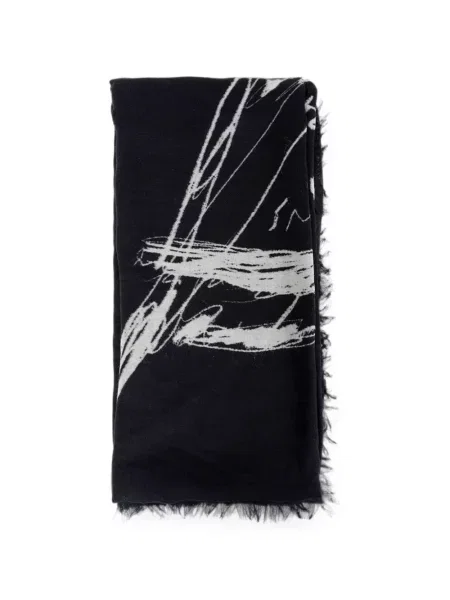 Fular Ann Demeulemeester negru