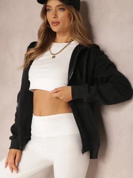 Hanorac cu Gluga cu Edan negru