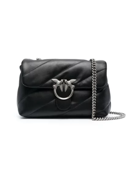Torebka Pinko zamszowa czarna