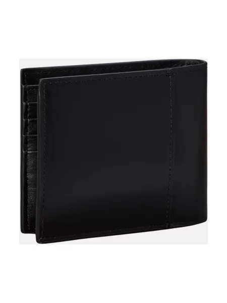 Calvin Klein Portfel Refined Emblem Mix Billfold W/ F czarny