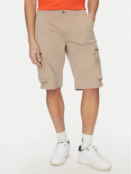 Pantaloni scurți Alpha Industries bej