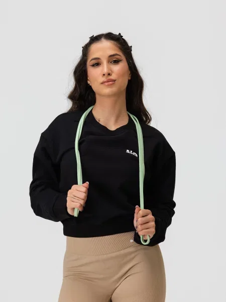 Neverover Hanorac sport NOVO' negru