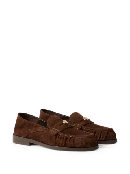 Loafers Claudie Pierlot σουέντ καφέ