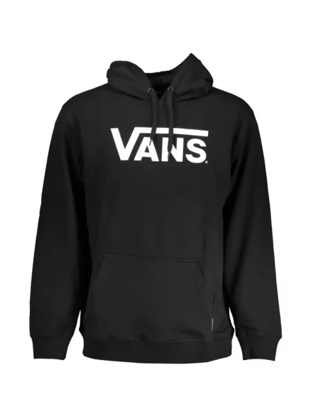 Hanorac cu glugă Vans cu imagine negru