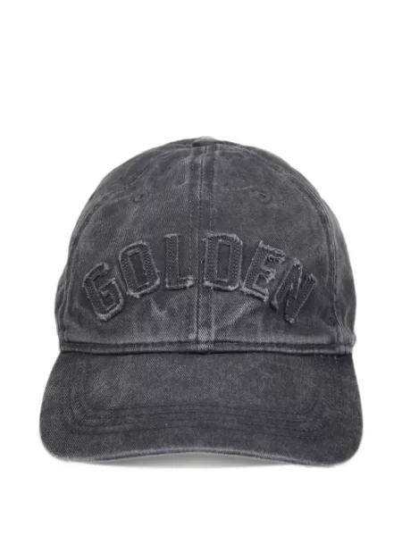 Κασκέτο Golden Goose με φθαρμένο εφέ γκρι
