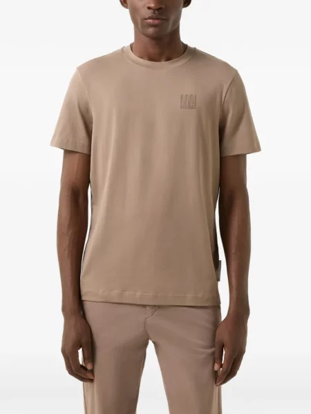 Tricou Bogner cu autograf maro