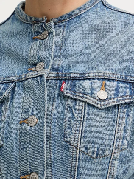 Levi's преходно яке женско от деним SCULPTED синьо