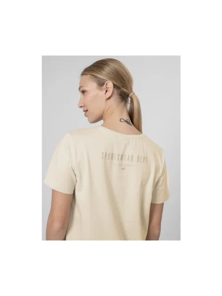 Tricou 4f bej