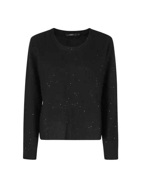 Sweter Seventy z cekinami czarny