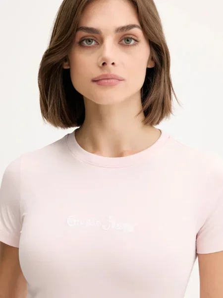 Футболка Guess Jeans рожевий