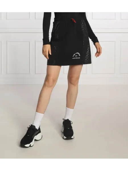 Karl Lagerfeld Fustă negru